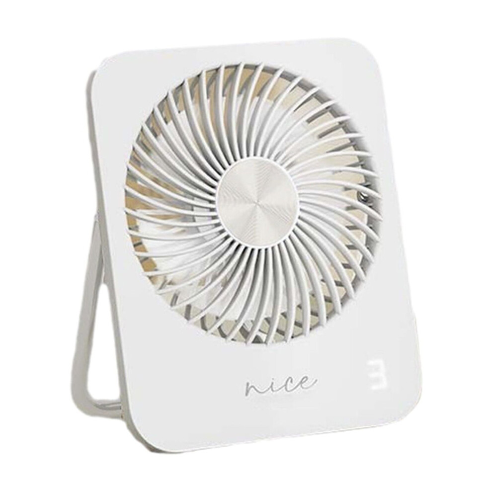 Desk Fan Rechargeable Foldable 3-Speed Portable Fan 908436001830