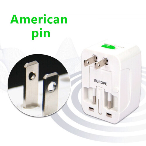 Universal Power Adapter with UK US EU Plug Compatibility 1