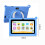 7-Inch Kids Tablet Android WiFi Bluetooth Dual Camera 3