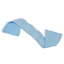 (Blue) Enhance Your Travel Comfort with Black Soft Silk Compression Sleep Mask - Size Adjustable, Blocks Light, Great for Journeys