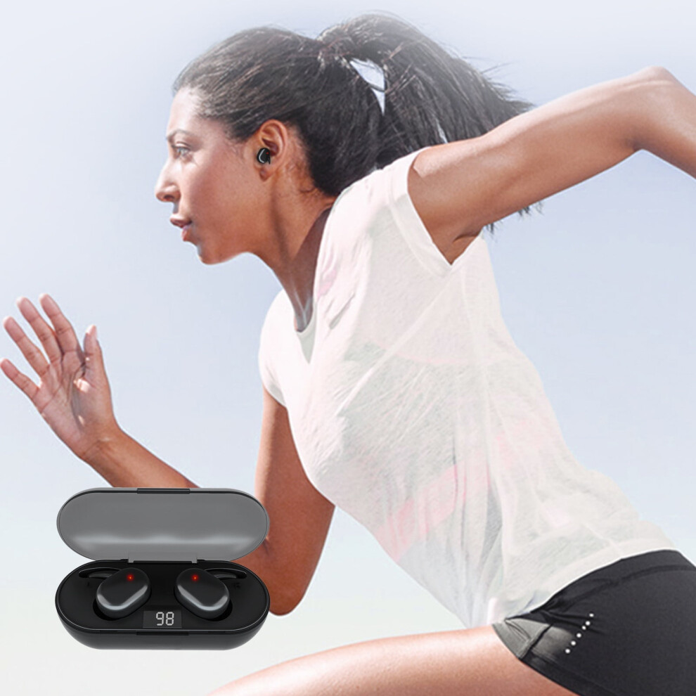 Ozmmyan Bluetooth 5.0 Wireless Earbuds With Charging Case 971050910383