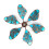 Μεταλλικό Γλυπτό Εξωτερικού Χώρου Quinlirra Wind Spinner 6,7 ιντσών 4