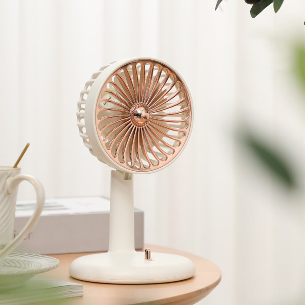 Ozmmyan Usb Rechargeable Desktop Fan, 2-Speed, Adjustable 971050915920