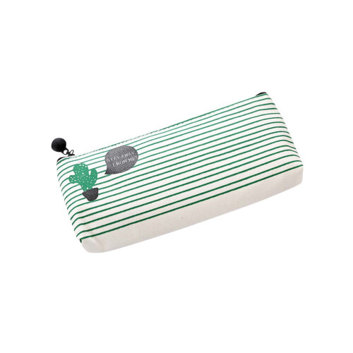 Cactus Pencil Case Canvas Storage Box 1 Piece 1