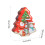 Christmas tree tin box for cookies and candy storage 3