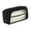 Transparent pencil bag for students, large capacity, black 1
