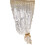 Sheer White Voile Curtains Light-Filtering 2-panel 2