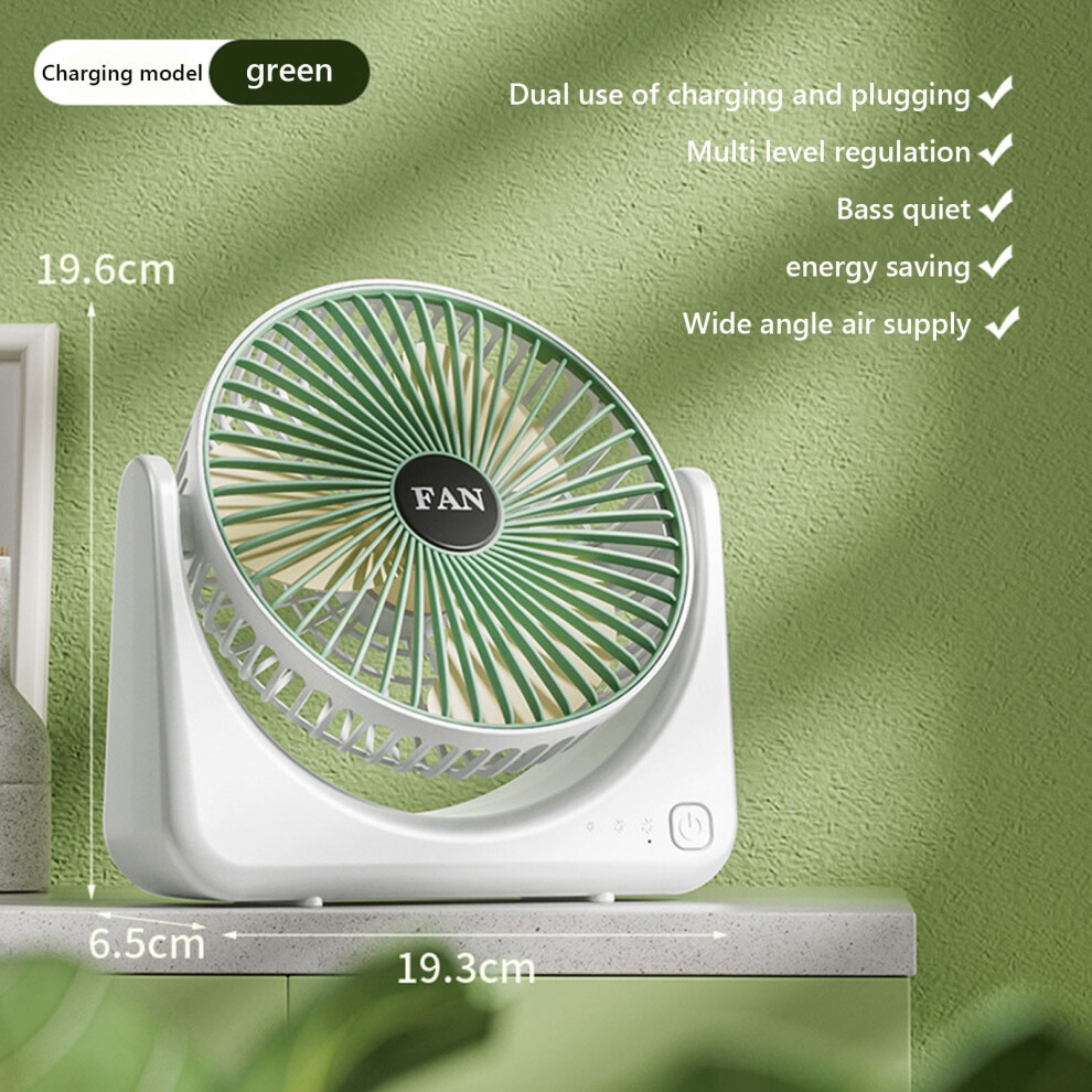 Usb Desktop Fan For Students And Dorm Rooms, Silent, 971050913797
