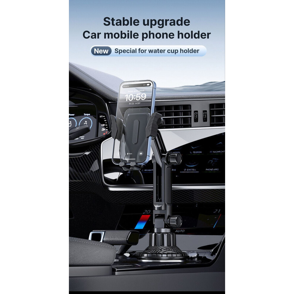 Car Cup Holder With Phone Mount Universal 971050904764