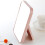 Makeup Mirror Portable Folding Desk Vanity 8 Inch Pink 4