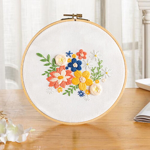 Cross Stitch Kit Set for Beginners Embroidery DIY Craft