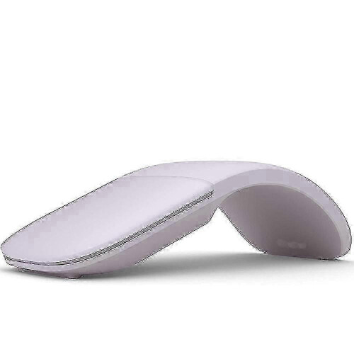 (WHITE) For MicrosoftArc TouchFolding MouseErgonomic mouseFlexible computer mouse, Bluetooth wireless mouse