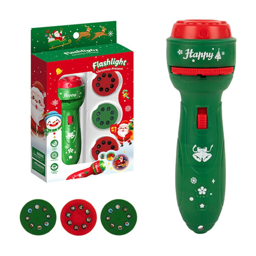 Kids Flashlight 24 Patterns Christmas Projector Nighttime Toy Gift Idea 1