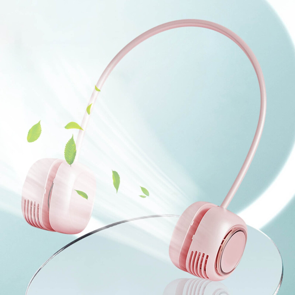 Portable Wearable Neck Fan Foldable Rechargeable 971050914725