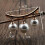 Pearl charm safety pin brooch silver 1 piece 4