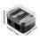 Jacenvly manual pencil sharpener plastic double-hole 3