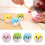 Owl-shaped plastic pencil sharpener 1 piece 6