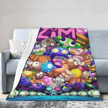 Couverture en peluche Invader Zim 50x60 pouces