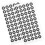 3D Scanning Reference Stickers 4 Sheets 4