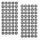 3D Scanning Reference Stickers 4 Sheets 5