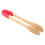 Pinze da barbecue in legno per servire pane e bistecche 1