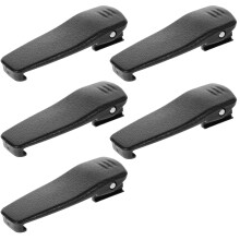 5 stuks duurzame intercomclips/riemhouders, multifunctionele plastic achterclips, compatibel met Motorola GP3688EP450PR400