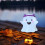 Halloween mini resin pumpkin ghost figurines 6 pcs 3
