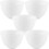 Silicone Mask Bowl DIY Clay Tool 10 Pcs 5