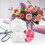 Valentine's Day puppy model craft set white 2 pcs 5