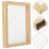 Wooden paper making screen frame 4 pcs 6
