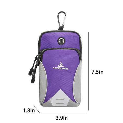 Universal Phone Armband Crossbody Bag Adjustable Strap 2