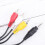 AV camcorder cable for JVC camcorders 3-pack 8