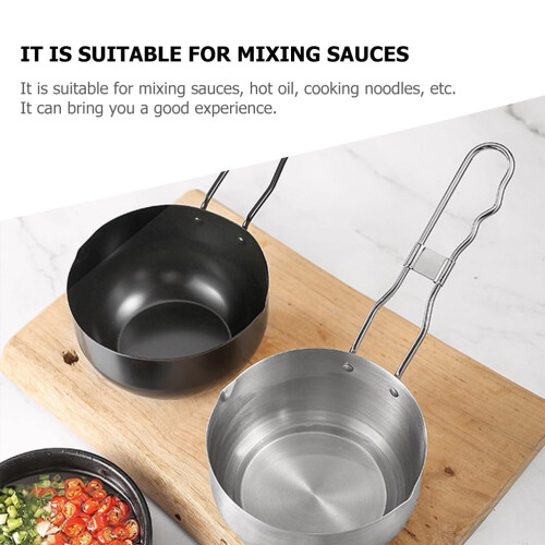 Stainless Steel Saucepan Dual Spout 2-Quart 1