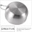 Stainless Steel Saucepan Dual Spout 2-Quart 5