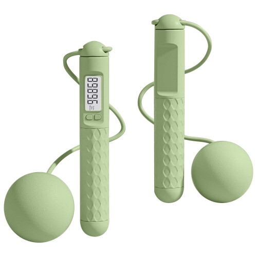 Skipping Rope with Counter and Gravity Ball for Adults 1