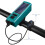 Solar USB Rechargeable Bike Headlight 4 Modes 8
