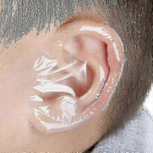100 Pack Swim Ear Protectors, Waterproof Stickers for Ears, Patches for Kids and Adults