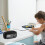 Avtoify pencil case black large capacity multi-layer 4