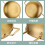 Kitchen saucepan with dual handles 24 cm 4