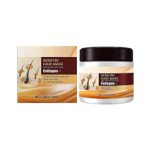Limited time!!Amz Keratin Moisturizing Hair Mask Hydrates, Moisturizes, Smoothens, Brightens, Volutes And Protects Hair. Hair Moisturizing And Nourish