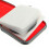 CD DVD VCD storage wallet plastic 40-disc red 2