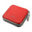 CD DVD VCD storage wallet plastic 40-disc red 3