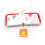 CD DVD VCD storage wallet plastic 40-disc red 5