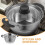 Stainless Steel Stockpot with Double Handles 4 Quart 3