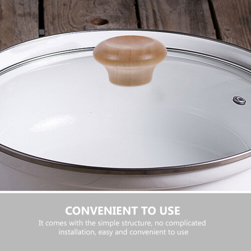 Wok Lid Knob Replacement 4 Pcs Universal Compact Handle 1