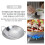 Stainless steel griddle pan 12-inch 2