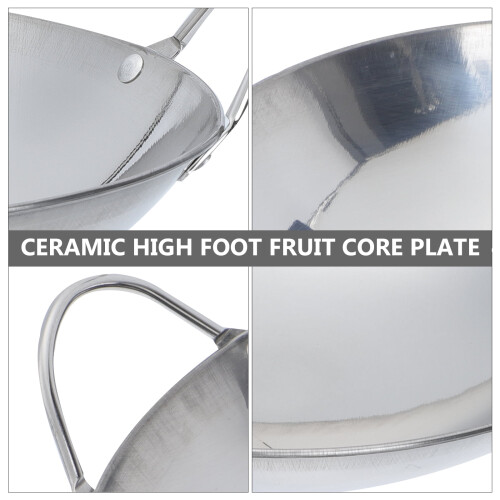 Stainless steel griddle pan 12-inch 2