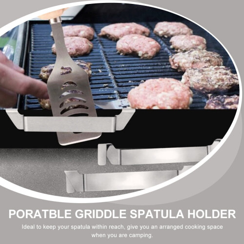 Stainless Steel Griddle Spatula Set 2 Pcs 1