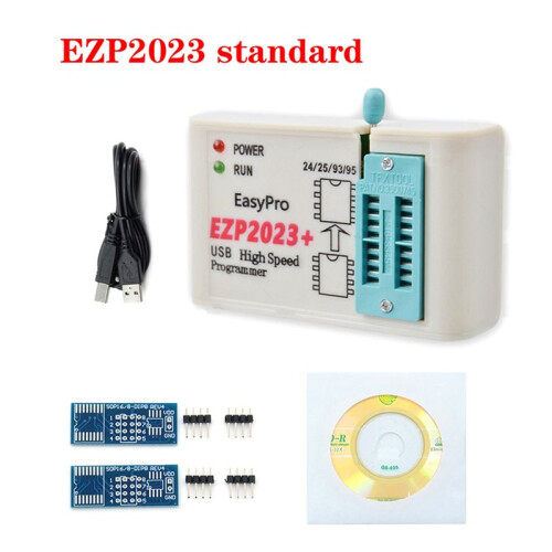 2X EZP2023 High-Speed USB SPI FLASH Programmer EZP2023 Support 24/25/93 EEPROM Bios 25T80 Burning Offline Copy 2
