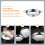 Stainless Steel Roasting Pan Oval 1 pcs 4